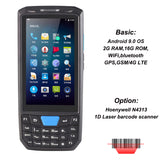 4G Handheld PDA Android 9.0 POS Terminal Touch Screen 2D Barcode Scanner Wireless Wifi Bluetooth GPS QR Code Reader