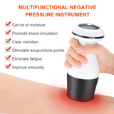 Electric Wireless Gua Sha Cupping Apparatus Negative Pressure Suction with 8 Cans Independent Tank Body Scraping Massage Cans