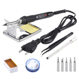 LCD Dgital Soldering Iron Kits 80W 220V 110V Temperature Adjustable Welding Tools Kit Soldering Rework Station Solder Tools