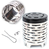 Outdoor Camping Gas Heating Stove Portable Stainless Steel Heating Cover Tent Warmer Equipment