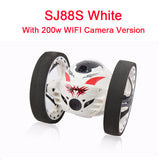 New Upgrade Version Jumping Bounce Car SJ88 RC s 4CH 2.4GHz  Sumo   W Flexible Wheels Remote Control Robot