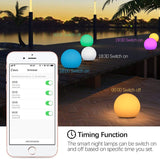 Smart WiFi Light Smart Voice Control Ambient Lamp Music Rhythm Lighting Portable Lamp Touch Control Tuya APP Smart Home