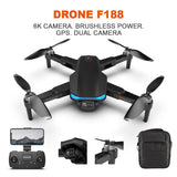 2021 New RC GPS Drone 6K HD Camera Professional 5G WIFI Brushless Motor Foldable Quadcopter Aerial Photography FPV Toys For Boys