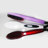 EU/US Beauty Electric Hair Straightener Straight Comb Irons Brush Thermostatic Styling For Shop Home