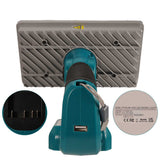 2000Mah 14.4-18V  LED Flashlight Spotlight Outdoor Work Lighting For Makita BL1430 BL1830 9 inch Blue
