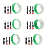 MUQZI MTB Road Bike Tubeless Rim Tape with 40mm Presta Valve and Valve Tool Cycling Kit