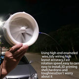 USB 5V Low-Speed 25W Three-Phase Brushless Permanent Magnet Hydraulic Wind Generator Permanent Magnetic Alternators