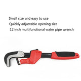 High Quality Pipe Wrench Heavy Duty Plumbing Wrench for Gas Tank Repair Household Plumbing Vehicle Maintenance Durable