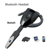 Bluetooth 5.0 Ear For PS3 Bluetooth Headset Wireless Handsfree Single Ear-hook Earphone Button Silica Gel Headphone With Mic