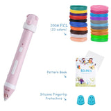 3D Pen DIY 3D Printer Pen Drawing Pens 3d Printing Best for Kids With PCL Filament 1.75mm Christmas Birthday Gift