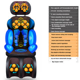 Full Body Electric Vibrating Massage Cushion Neck Back Waist Hip Leg Heating  Massage Muscle Stimulator Massage Chai