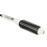 Professional Ceramic  Hair Curler Straightener Hot Heat Comb Electric Lcd Hair Brush Curling Comb Round Large Roller Waver