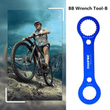 Bracket BB Wrench Cycling Repair Tools Biking Portable Dustproof Multi-function Bottom Remover Cycling Parts for TOOPRE