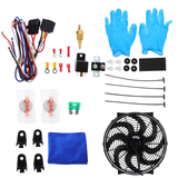 1 Set Electric Radiator Engine Car Cooling Fitting Fan Mounting Kit Accessories
