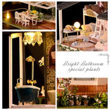 Diy Handicrafts Miniature Dollhouse Kit Wooden Dollhouse Kit For Kids Exquisite Home Decoration Ornaments Birthday Present