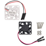 Raspberry PI Fan, Active Cooling Fan for Customized Acrylic Case / 5V plug-in and play Support raspberry pi model B Plus