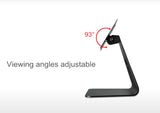 Desktop Heighten Monitor Holder Adjustable Angles Steel Desktop LED LCD Display Bracket Riser Support VESA 75*75mm/100*100mm
