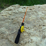 Portable Ice Winter Fishing Rod With Reel Anti-slip handle Outdoor Sportfish Pole Fishing Accessories