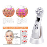 VIP Link 5 in 1 RF Radio Frequency Facial Beauty Device Mesotherapy Electroporation Face Lifting Device Skin Rejuvenation