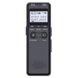 V30 64GB Digital Voice Activated Recorders HD Audio Sound Recording Portable Recorder HiFi MP3 Players