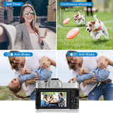 Digital Camera 48MP 4K Full HD Digital Video Camera With 3.0 Inch Folding Screen