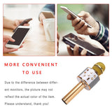 KTV Wireless Karaoke Handheld Microphone USB Player Mic Speaker Portable Christmas Birtay Home Party Handheld Microfone