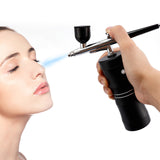 Beautygogo Mini Air Compressor Kit Air-Brush Paint Spray Gun Airbrush For Nail Art Tattoo Craft Cake Nano Fog Mist Sprayer