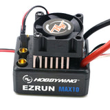 Hobbywing EZRUN MAX10 60A Waterproof ESC With 6V/7.4V BEC 2-3S Lipo Speed Controller Brushless ESC for 1/10 RC Car
