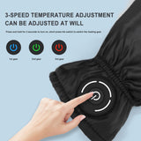 USB Electric Heated Gloves 3000 MAh Rechargeable Battery Powered Hand Warmer For Hunting Fishing Skiing Motorcycle Cycling Glove