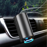Intelligent Rechargeable Aromatherapy Scent Car Air Freshener Machine Waterless Essential Oil Car Aroma Diffuser with 30ml Oil