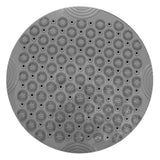 Round Bathroom Non-Slip Mat Shower Mat PVC Washable Shower Massage Foot Pad for Kids Adults Elderly Bathroom A7