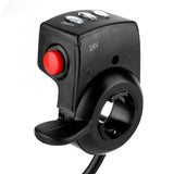 Car-detector 24V Speed Control Twist Thumb Throttle Assembly for E-bike Electric Bike Detector de Radar De velocidad