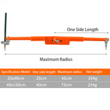Compasses Carpenter Precision Pencil Large Diameter Adjustable Dividers Marking And Scribing Compass For Woodworking Supplies