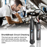 Automotive Short Open Finder Circuit Tester Wire Trackers with Probe Direct Current 42V Cable Diagnotor Short Circuit Detector