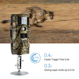BOBLOV CT006 Trail Camera 20MP 1080p 30fps Scouting Night Vision Trail Hunting Camera CamWildcamera Wild Surveillance Wildlife