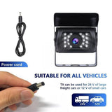 1PCS New Multi-function 7-inch 2.4G Built-in Wireless Truck Image Reversing Display Bus 12V-24V AV Car Input Two-way J7L5