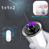 2022 multi-functional smart tooth flusher oral cleaner electric interdental irrigator oral care dental scaler