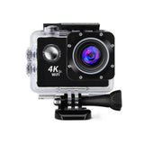 Sports Camcorder Ultra HD 4K /30fps Digital Cameras WiFi 2.0" 170 Underwater Waterproof Helmet WiFi Video Recording Cameras