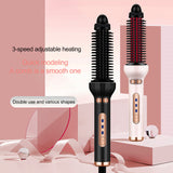 2 In 1 Hair Dryer Brush Automatic Rotating Roller Professional Hot Air Styler Rotating Brush Styler Comb Curling Iron