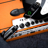 SWIFF WS-50 UHF Guitar Wireless System Transmitter Receiver 50M Transmission Range Built-in Battery for Electric Guitar Bass
