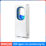 Intelligent Remote Control Leafless Air Conditioning Fan Physical Mosquito Repellent Room Temperature Display Air CirculationFan