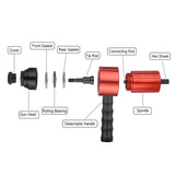 Rivet Nut Tool Set Riveting M3-M8 Cordless Rivet Drill Electric Adapter Insert Nut Tool Used In Manual And Electric Mode