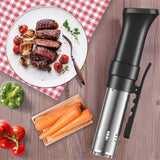 1100W 20L Vacuum Slow Sous Vide Food Cooker LCD Digital Powerful Immersion Circulator Stainless Steel Machine EU Plug