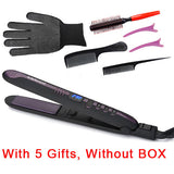 3311 LCD Display Tourmaline Ceramic Plates Flat Iron Straightening Irons Styling Tools Professional Hair Straightener