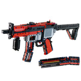 642pcs MP5 Submachine Gun Building Block Model Small Particles Compatible with Educational Puzzle Toy Toy Brick for youth