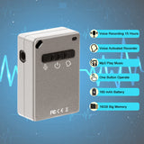 Mini Digital Voice Recorder Square Mp3 Voice Activated Recording Device Suitable for Lectures Conferences Play Music