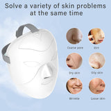 Electric Intelligent Steam Hydrating Facial Mask Hot Nano Mist Steam Sprayer Facial Steamer Face Spa for Moisturizing Hydration
