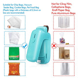 Bag Sealer Mini,2 In 1 Heat Sealer &amp; Cutter Portable Bag Sealer Machine Food Saver For Plastic Bags Storage Snack