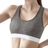 Good Healthy Padded Racerback Sports Bras Women Shockproof Running Fitness Wireless Anti-Sagging Vest-Style Bra