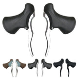 2pcs Sport Outdoor Fixie Bike Handle Road Bike Brake Crank Durable Aluminium Alloy Riding Lightweight